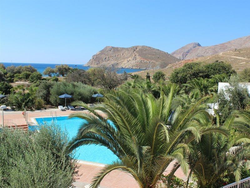 Eristos Beach Hotel Megalon Chorion (Tilos) Exterior foto