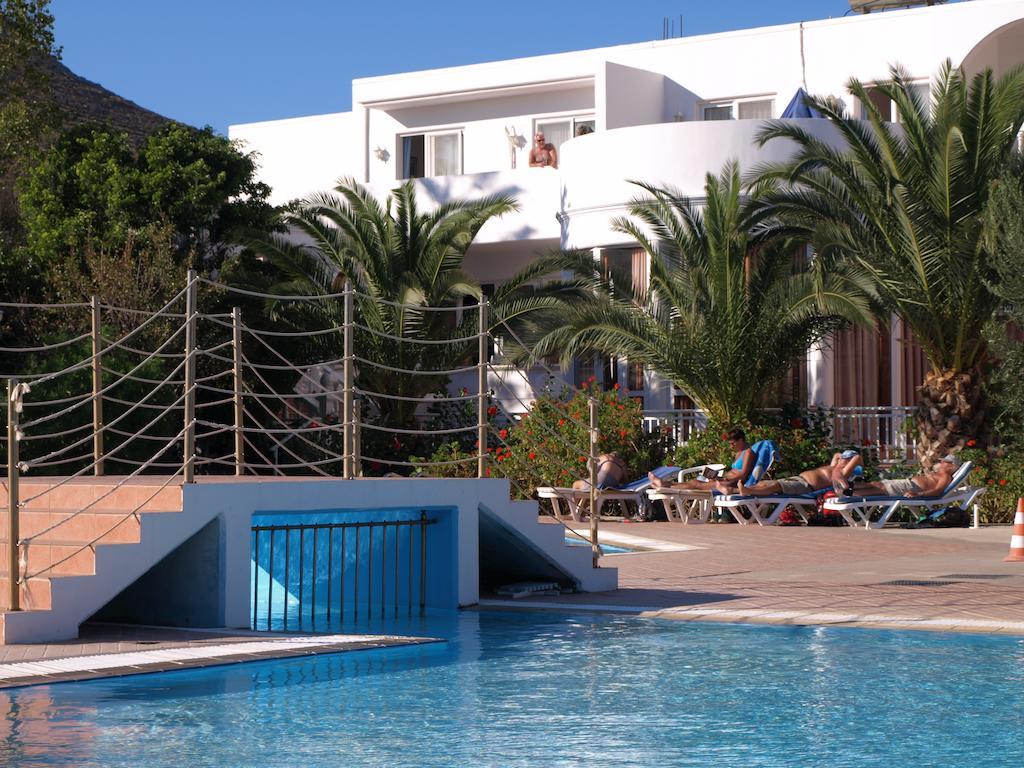 Eristos Beach Hotel Megalon Chorion (Tilos) Exterior foto